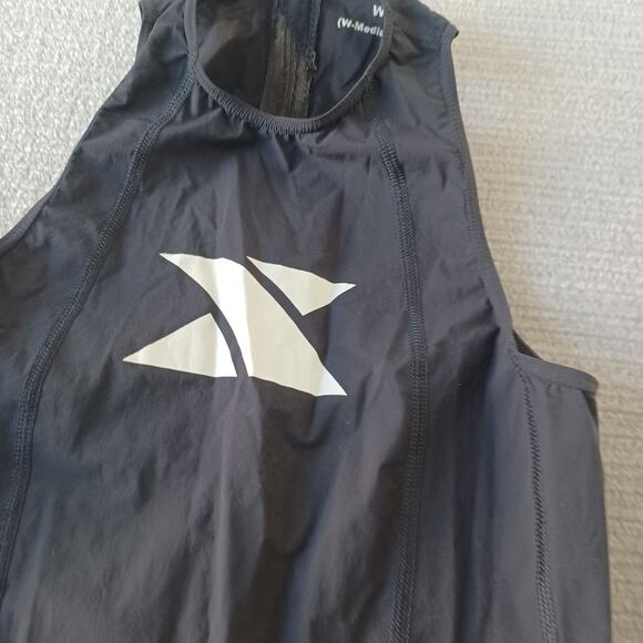 Xterra Velocity Speedsuit Womens M-S Black Sleeve Less Triathlon Swim Run Cycle - Picture 7 of 9